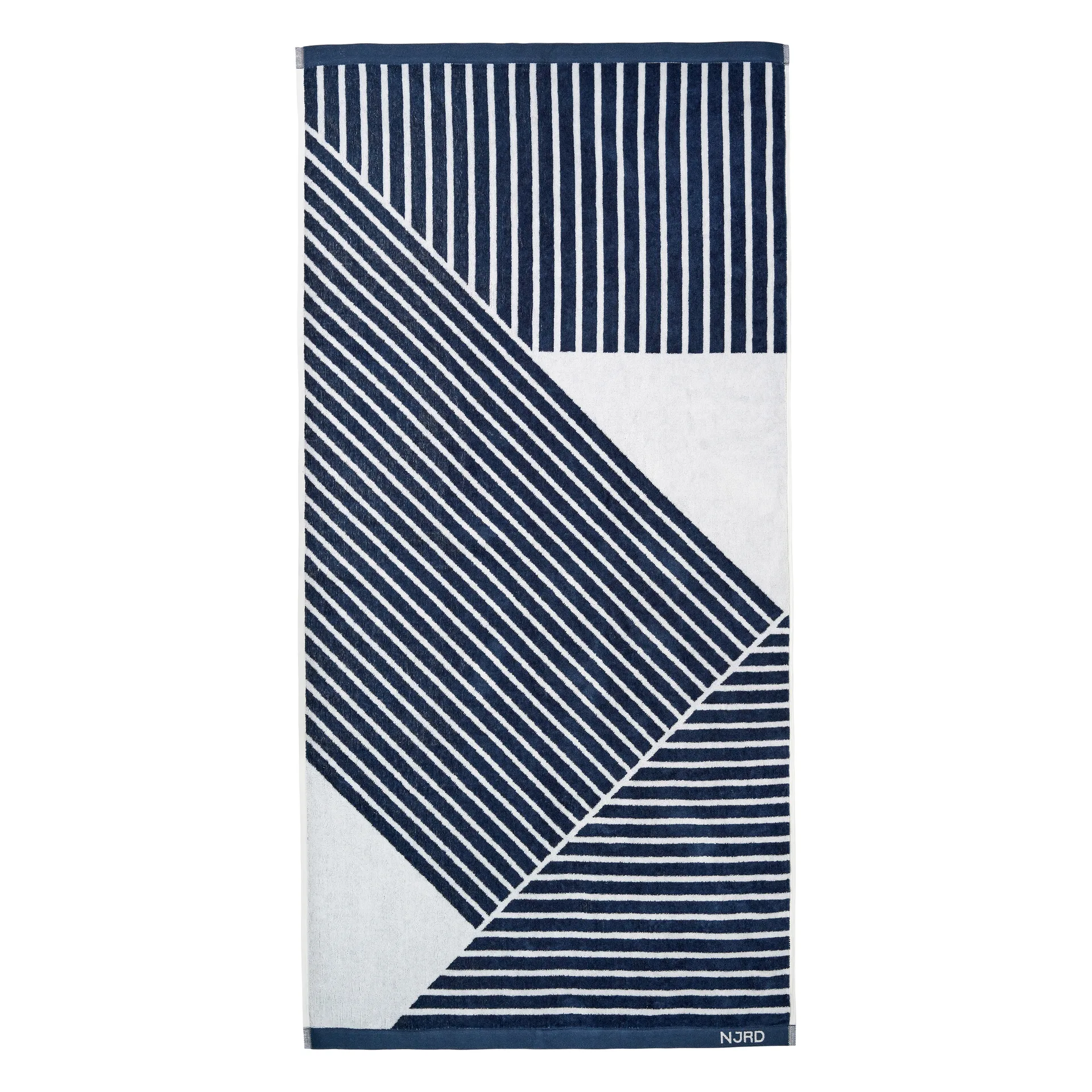 Stripes bath towel 70x140 cm, Blue NJRD