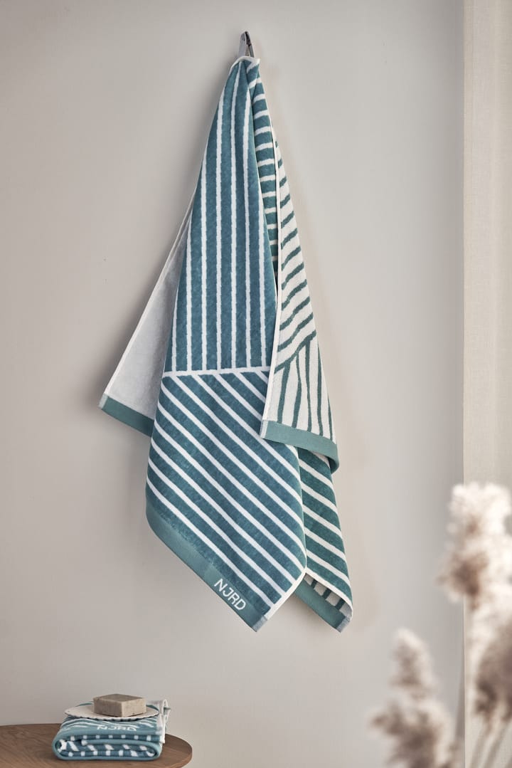 Stripes bath towel 70x140 cm Special Edition 2022, Turquoise NJRD