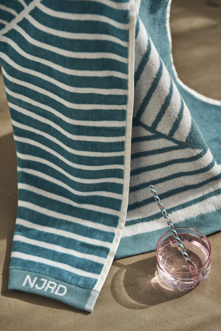 Stripes bath towel 70x140 cm Special Edition 2022, Turquoise NJRD