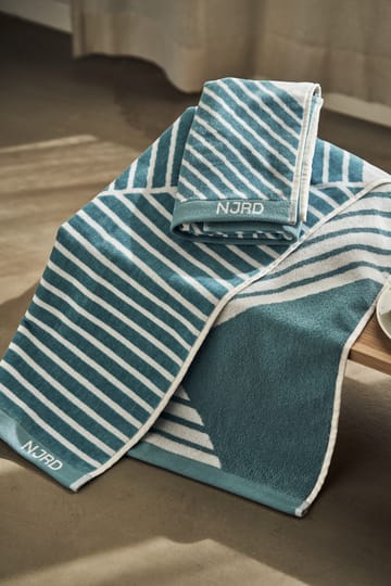 Stripes bath towel 70x140 cm Special Edition 2022 - Turquoise - NJRD