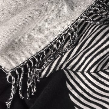 Stripes cotton throw - black - NJRD