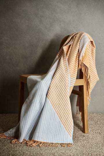 Stripes cotton throw - Yellow - NJRD