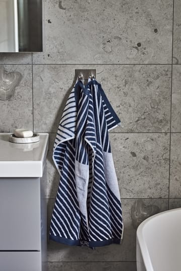 Stripes towel 50x70 cm - Blue - NJRD