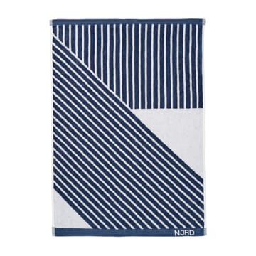 Stripes towel 50x70 cm - Blue - NJRD