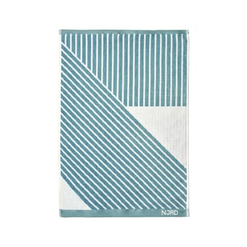 Stripes towel 50x70 cm Special Edition 2022 - Turquoise - NJRD