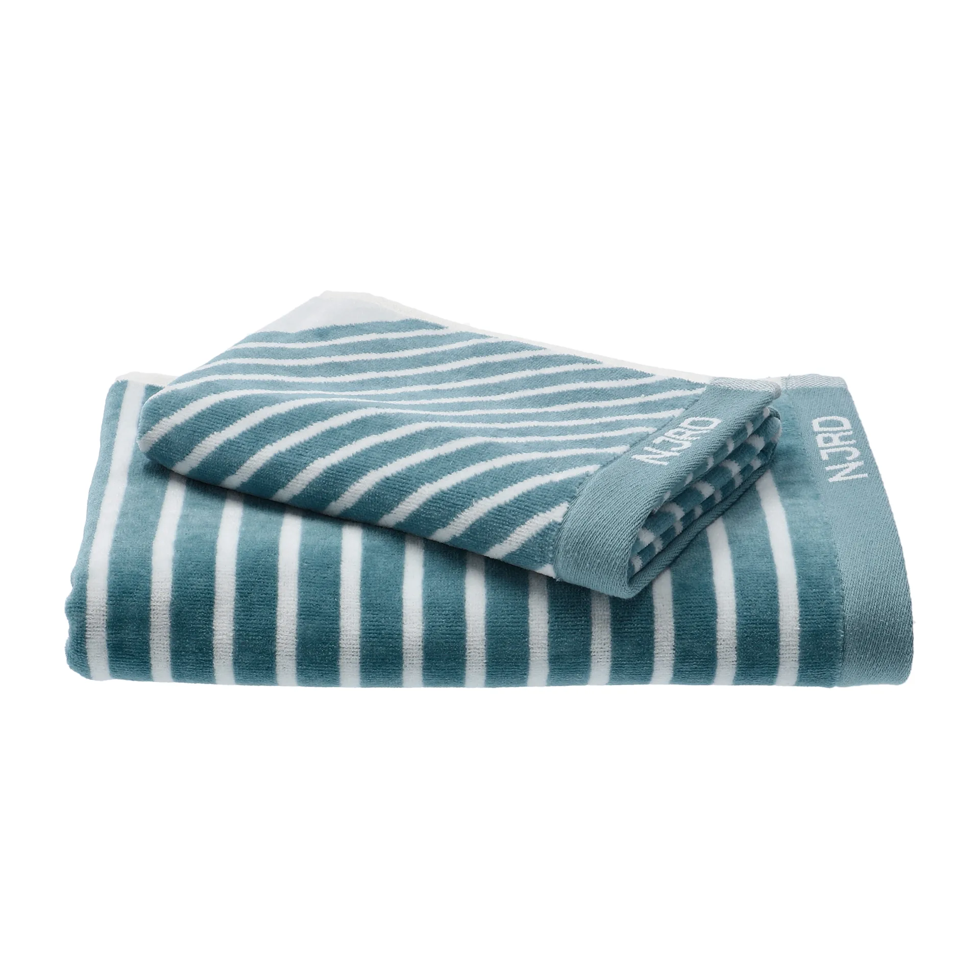 Stripes towel 50x70 cm Special Edition 2022, Turquoise NJRD