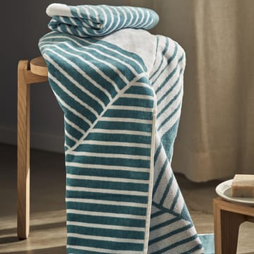 Stripes towel 50x70 cm Special Edition 2022 - Turquoise - NJRD