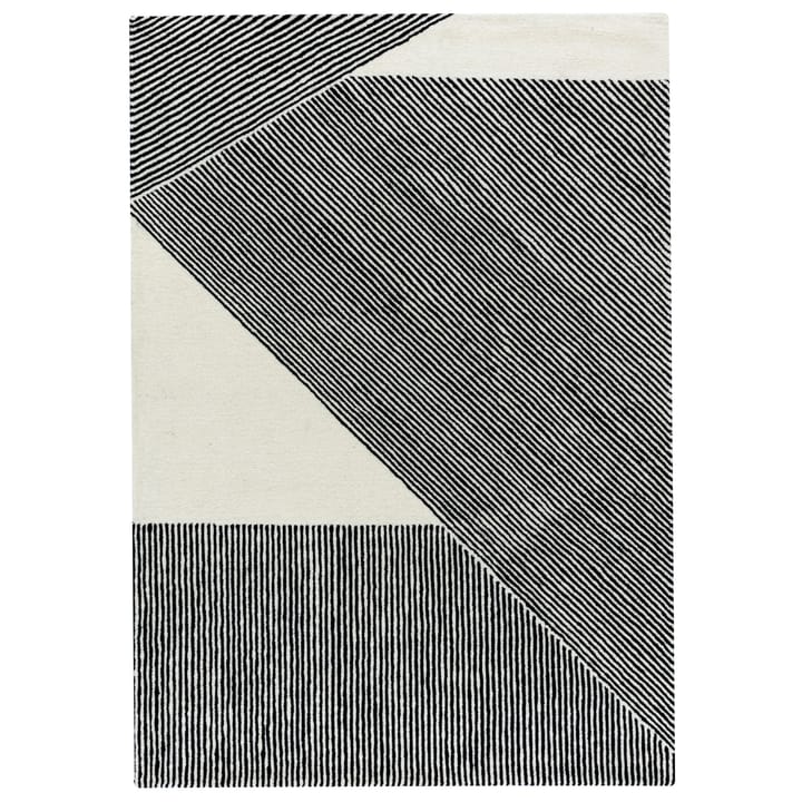Stripes wool rug natural white - 200x300 cm - NJRD