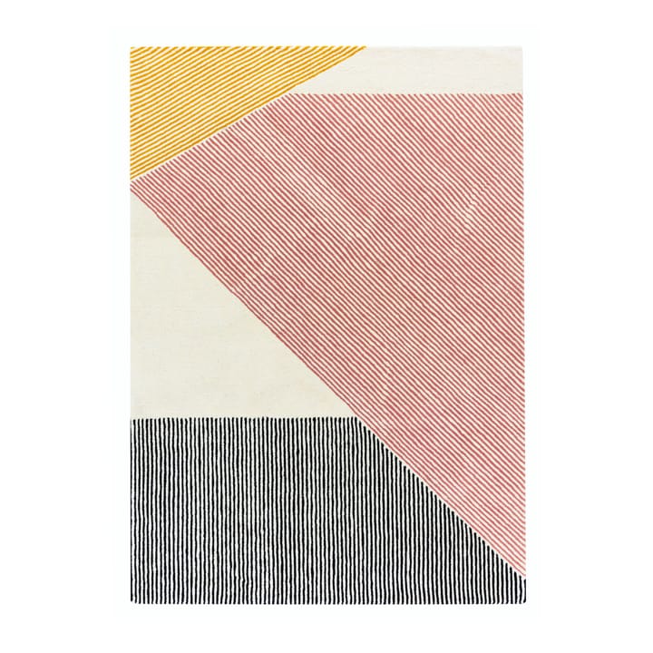 Stripes wool rug pink - 170x240 cm - NJRD