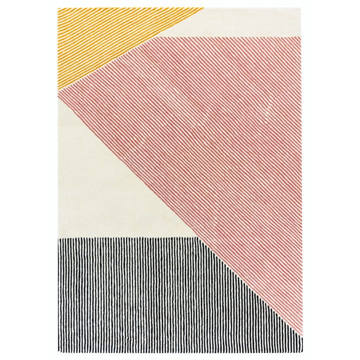 Stripes wool rug pink - 200x300 cm - NJRD