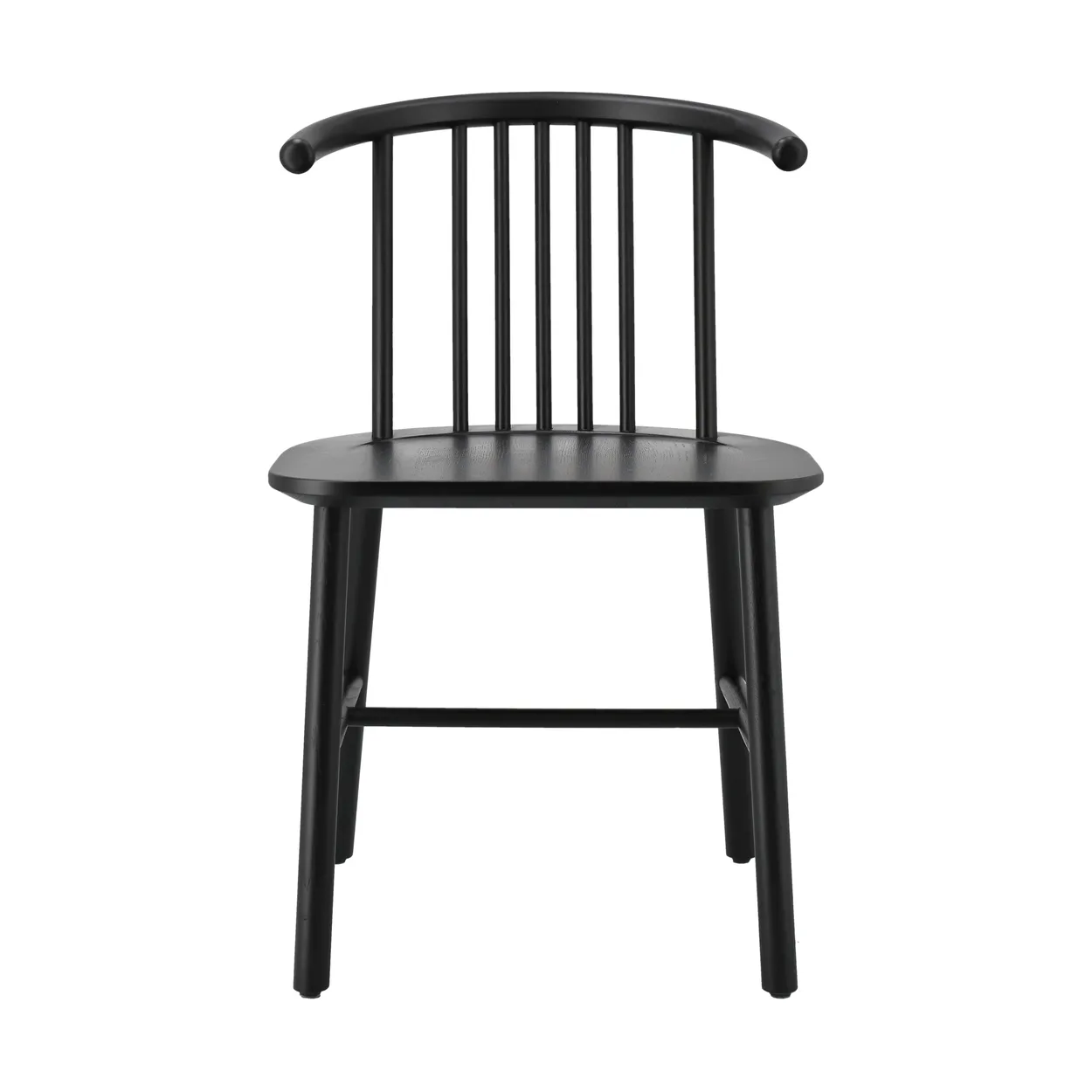 NJRD VIOR dining chair Black lacquered oak | Scandinavian Design | Chairs | Beige