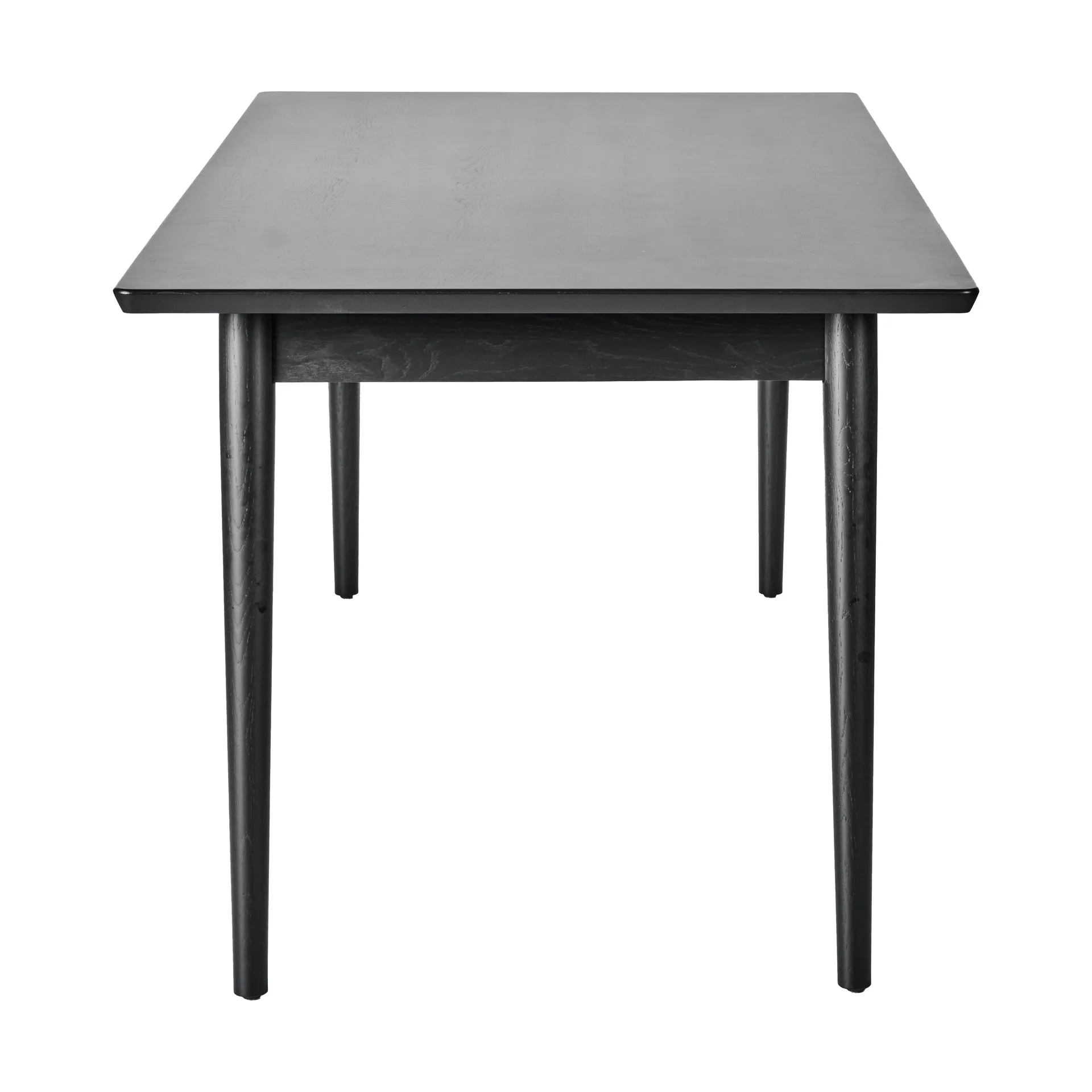 VIOR dining table 90x200 cm, Black lacquered oak NJRD