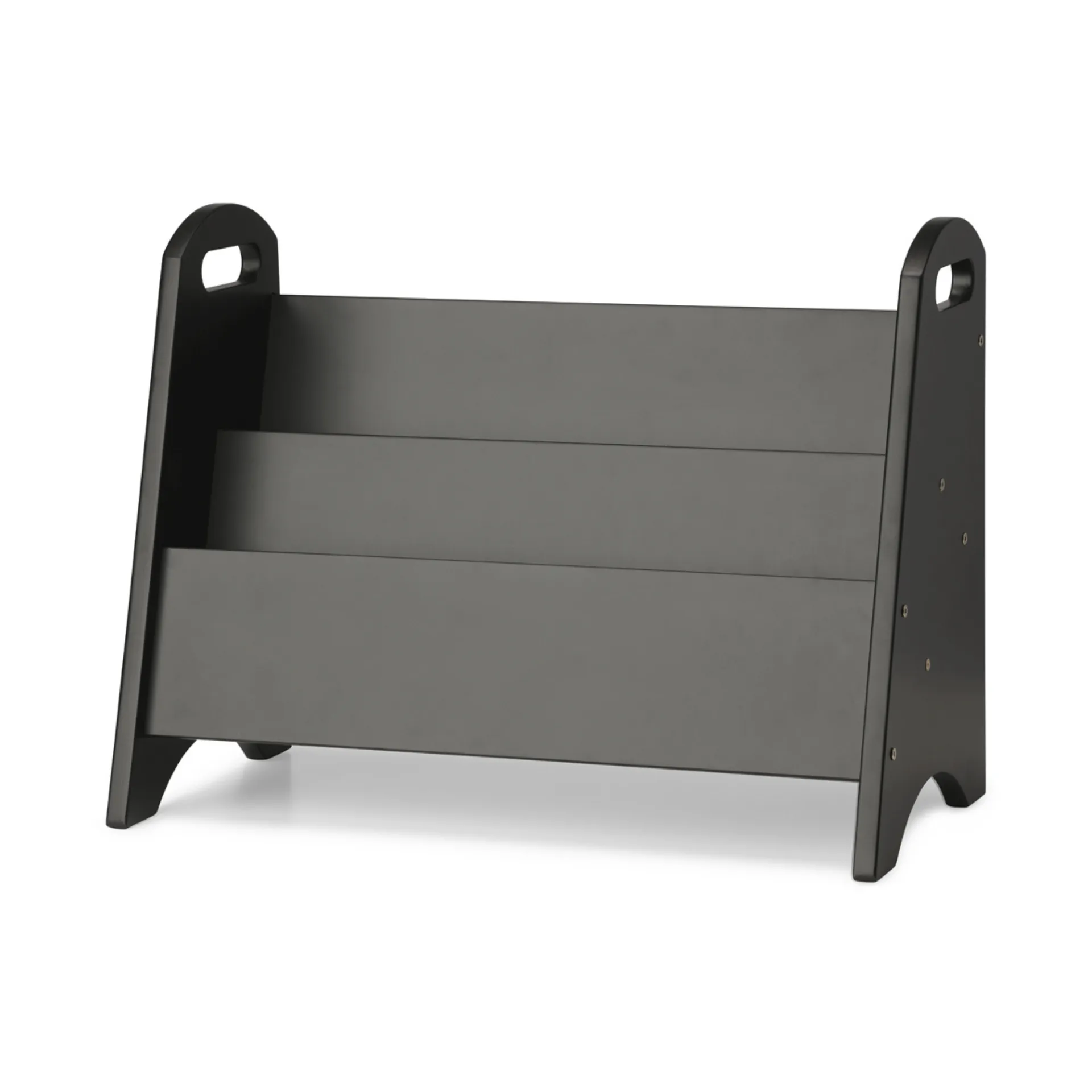 Book holder bookshelf for children, Black Nofred