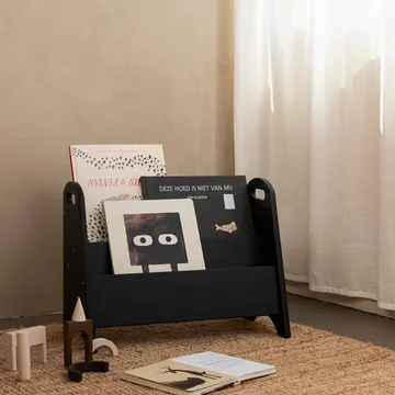 Book holder bookshelf for children - Black - Nofred