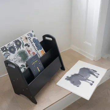 Book holder bookshelf for children - Black - Nofred