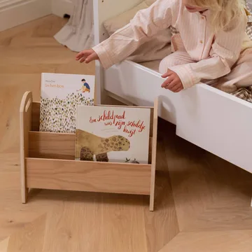 Book holder bookshelf for children - Oak - Nofred