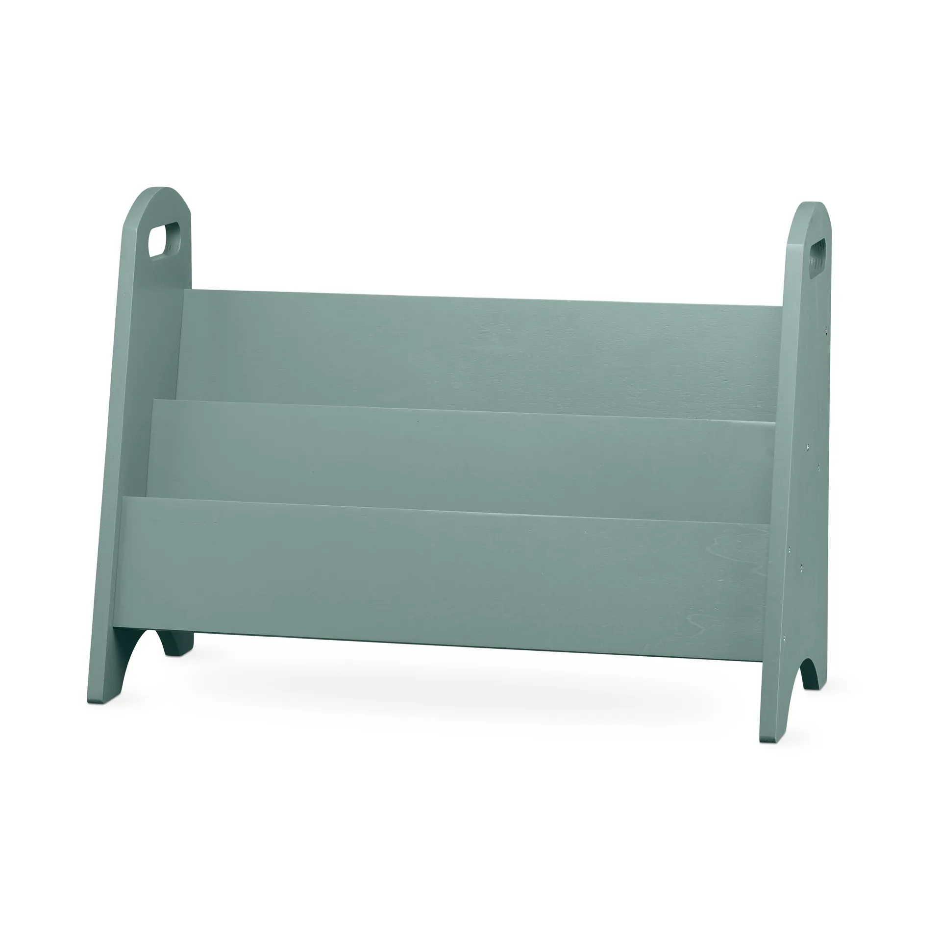Book holder bookshelf for children, Olive green Nofred