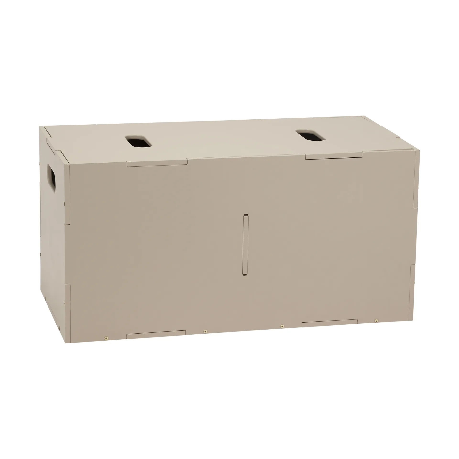 Cube Long storage box, Beige Nofred
