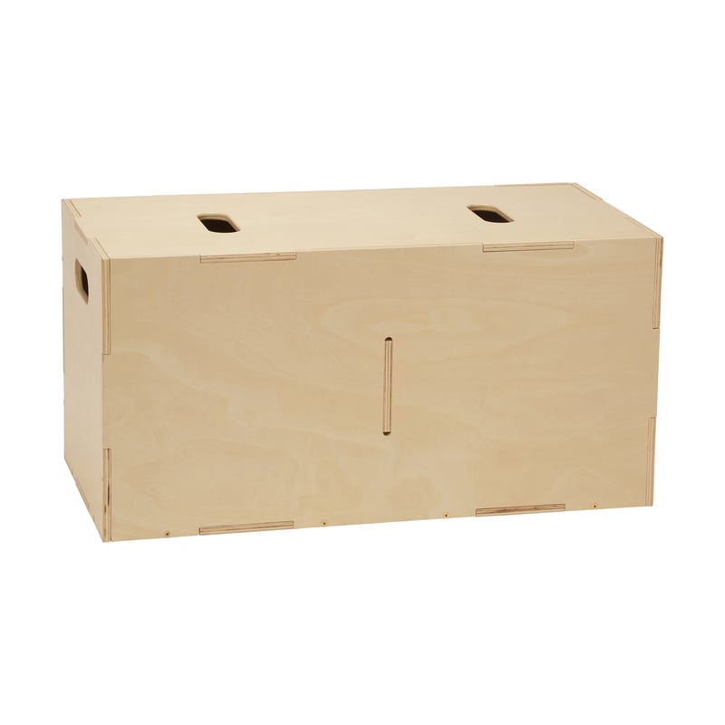 Nofred Cube Long storage box Birch