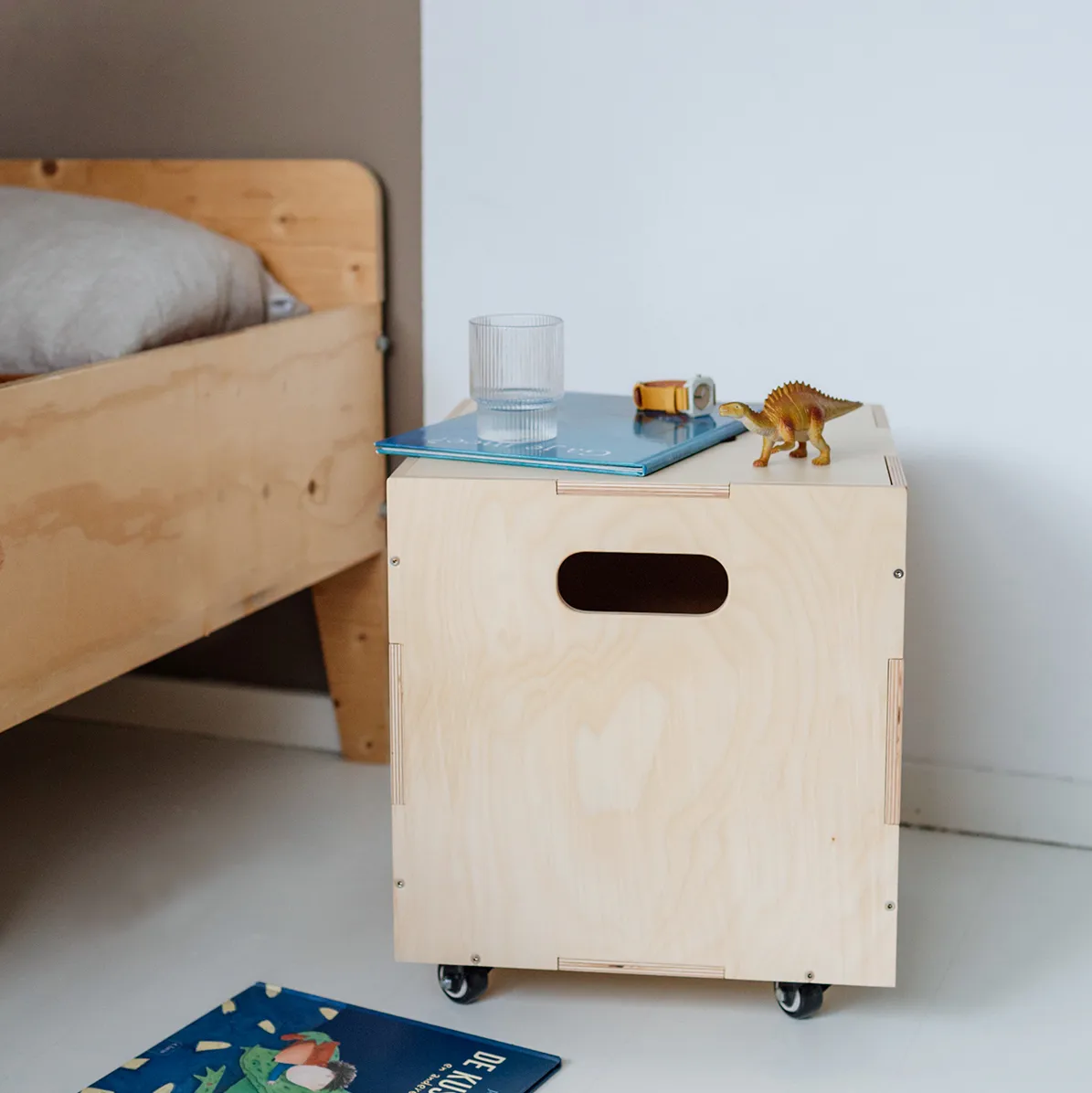 Cube Storage storage box, Birch Nofred