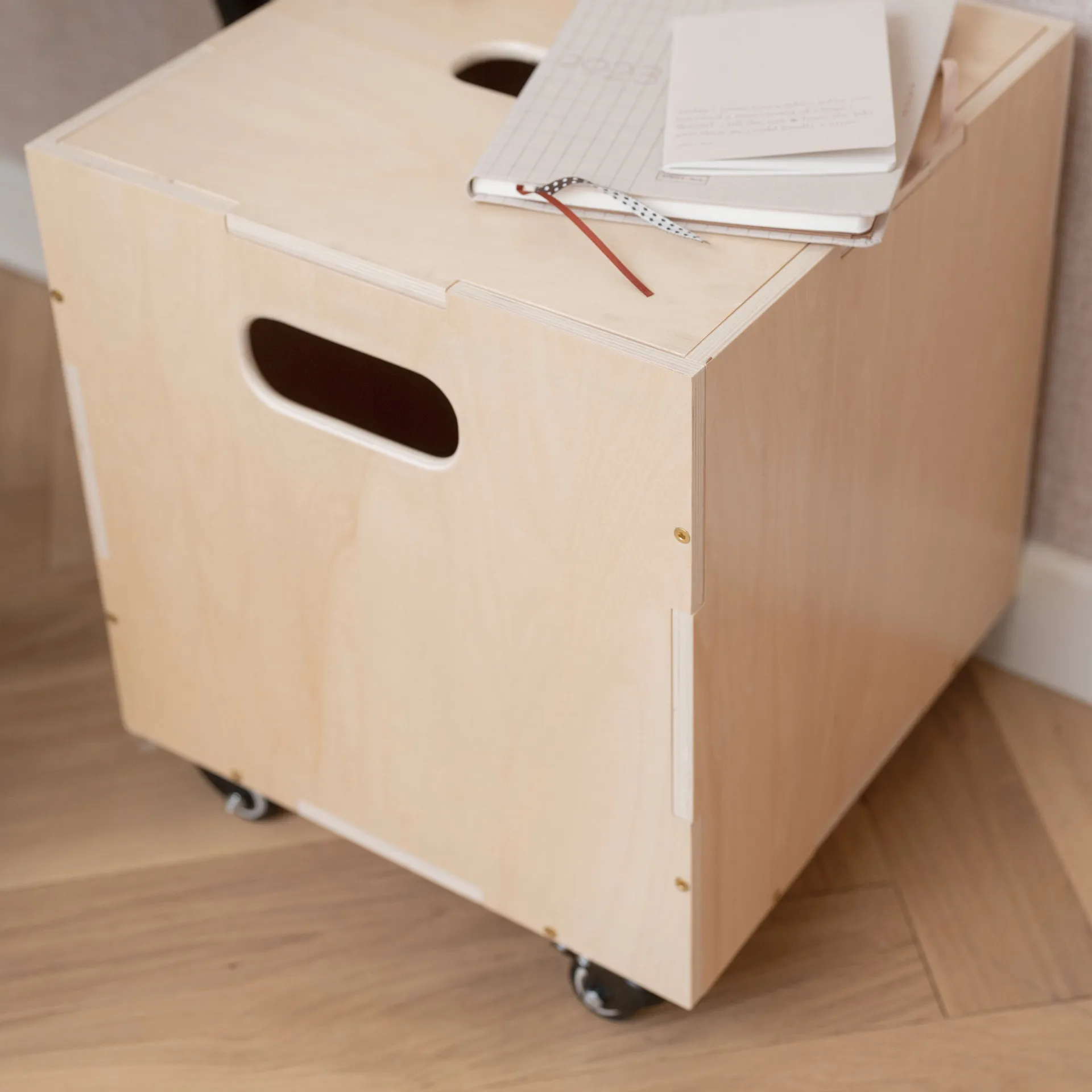 Cube Storage storage box, Birch Nofred