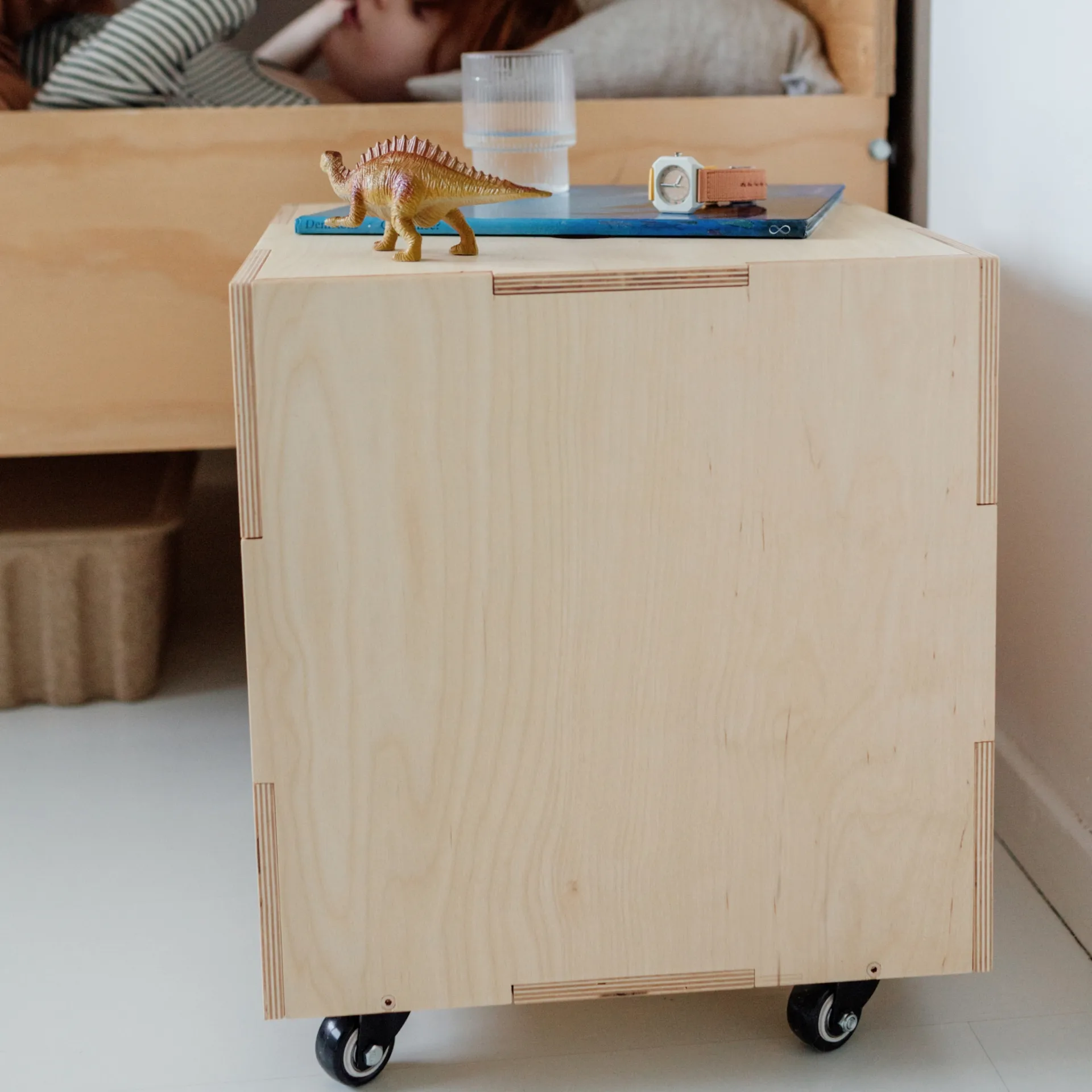 Cube Storage storage box, Birch Nofred