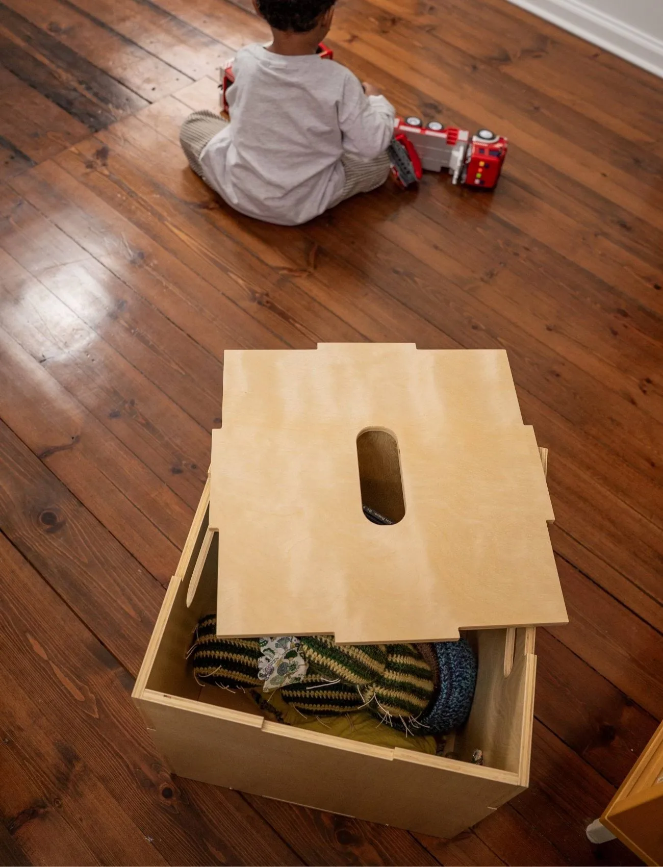 Cube Storage storage box, Birch Nofred