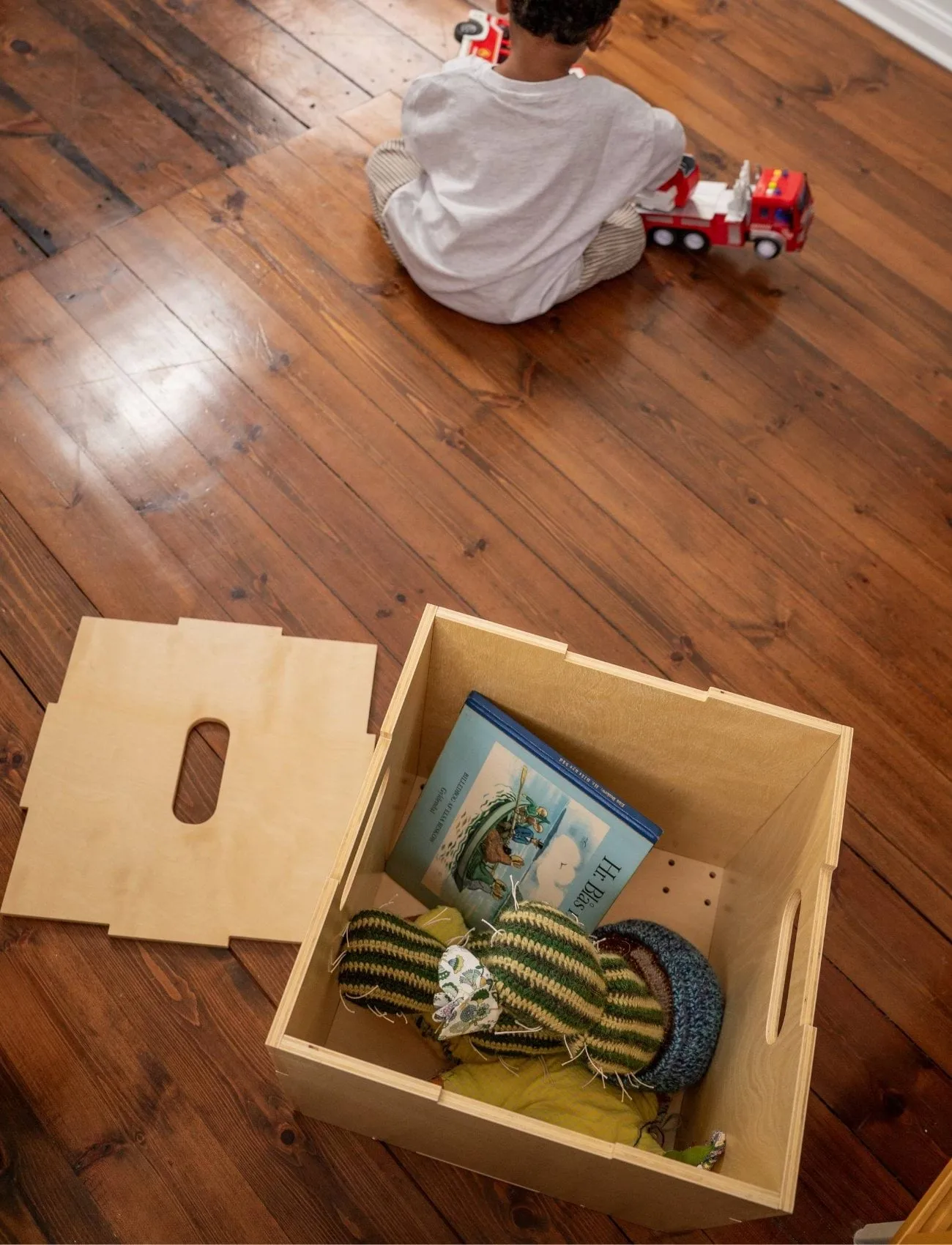 Cube Storage storage box, Birch Nofred
