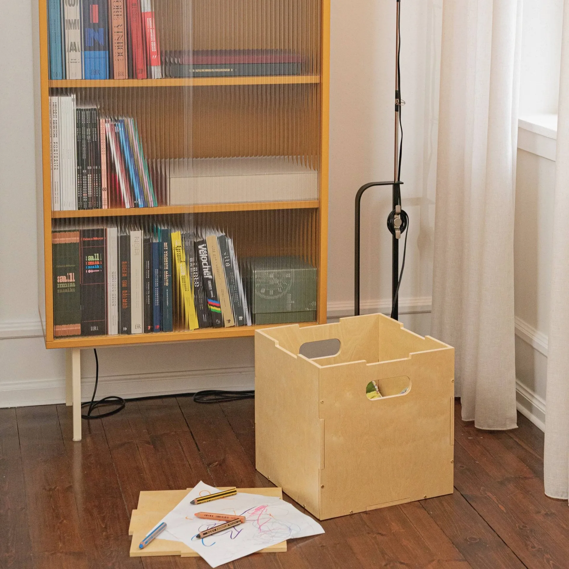 Cube Storage storage box, Birch Nofred