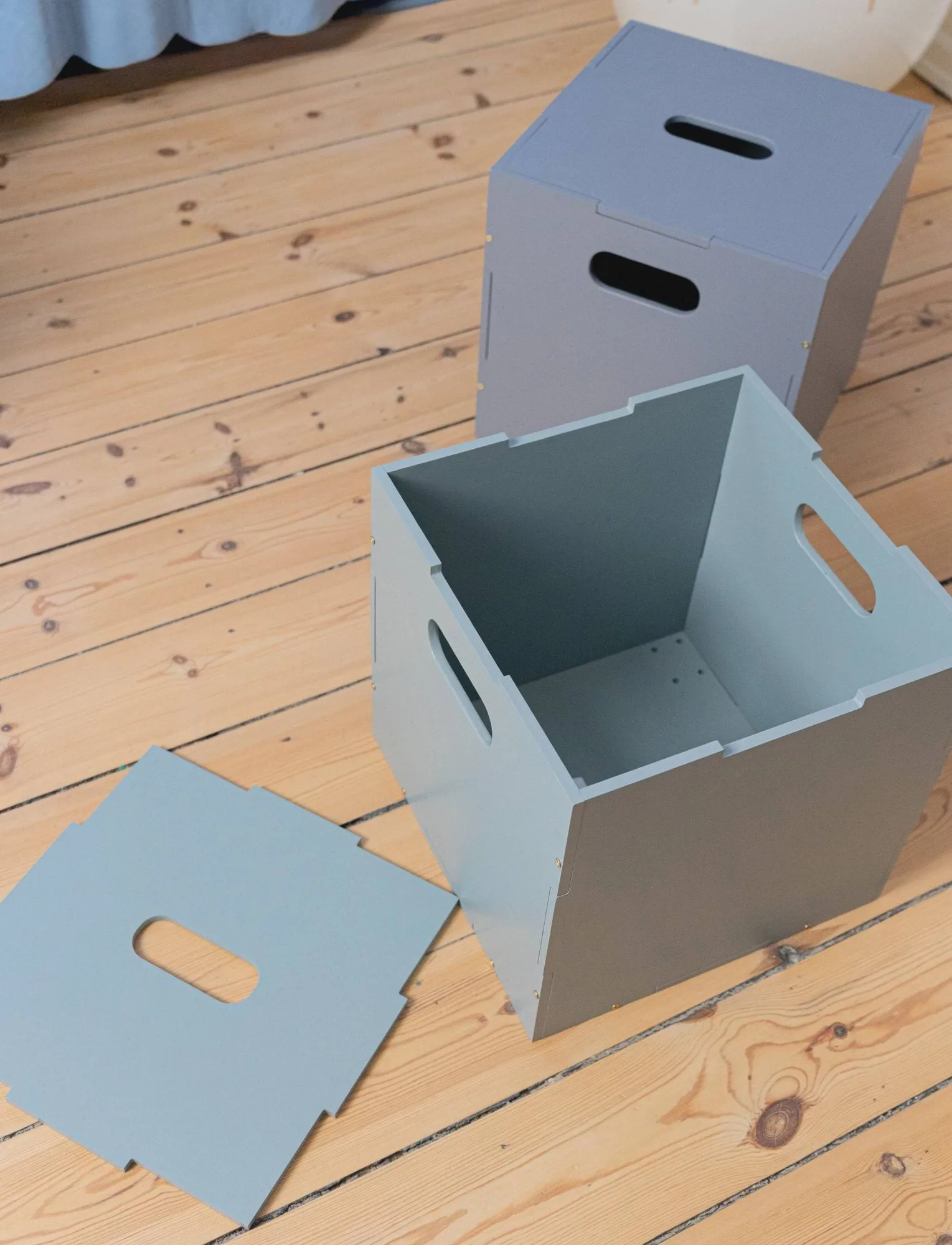 Cube Storage storage box, Olive green Nofred