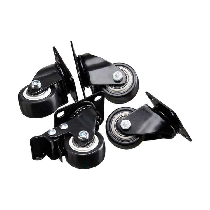 Cube Storage wheels for storage box 4-pack - Black - Nofred