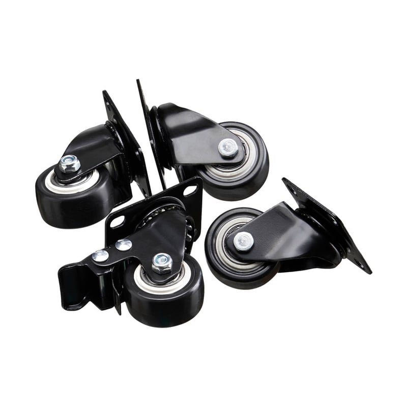 Nofred Cube Storage wheels for storage box 4-pack Black