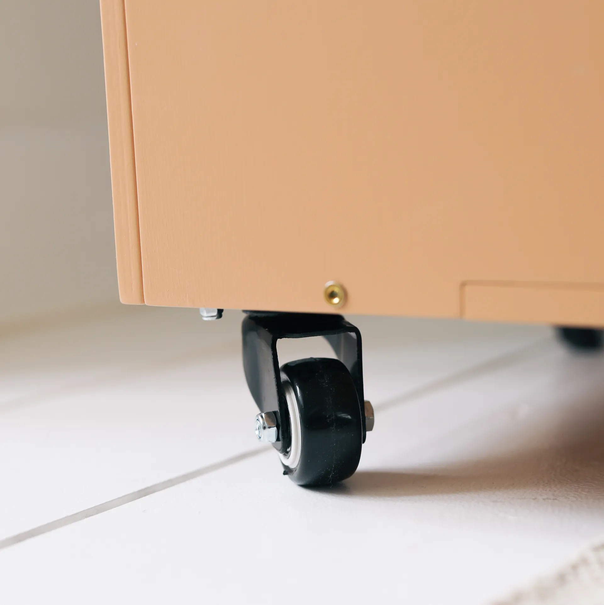 Cube Storage wheels for storage box 4-pack, Black Nofred