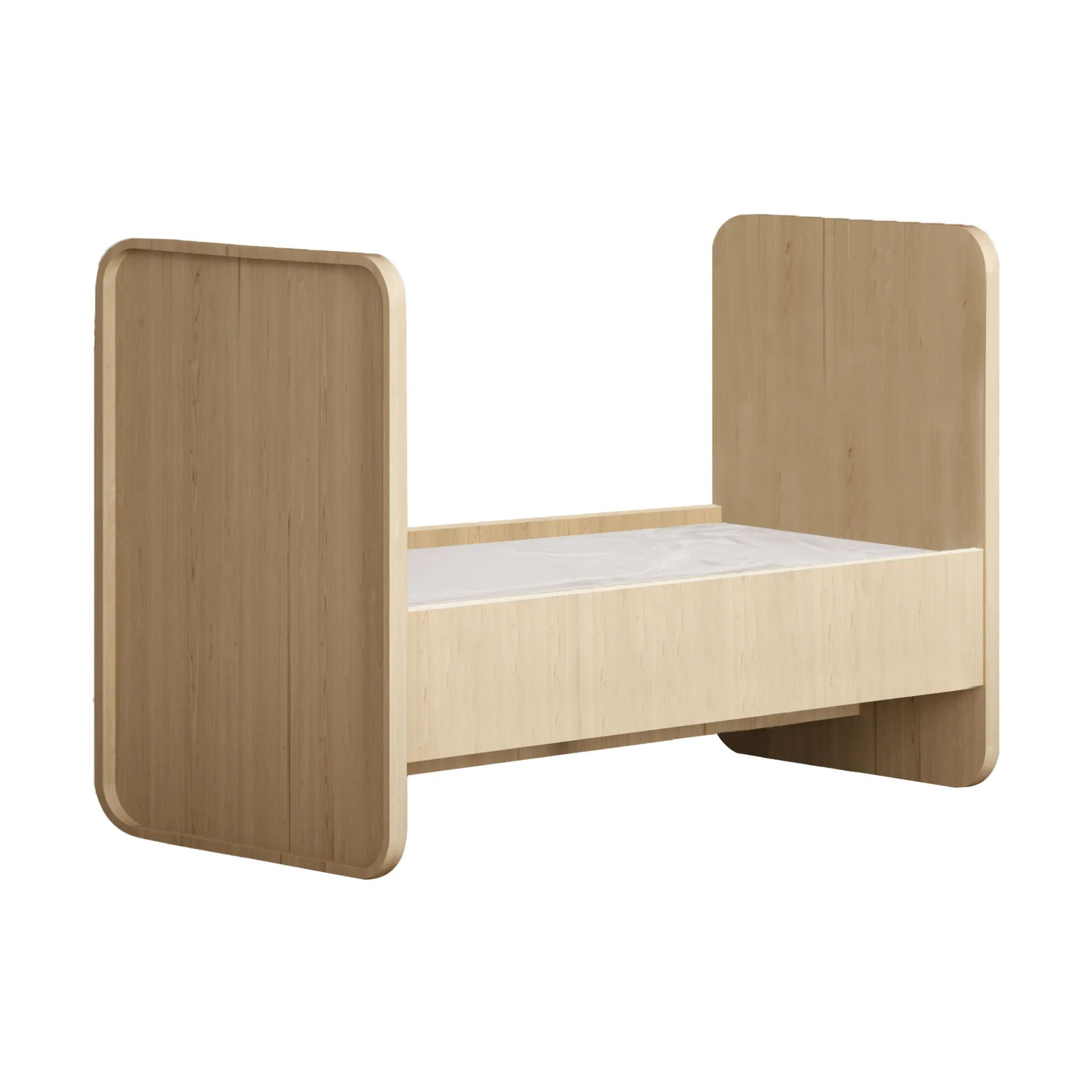 Form baby & junior bed 166x77.5x87 cm, Oak Nofred