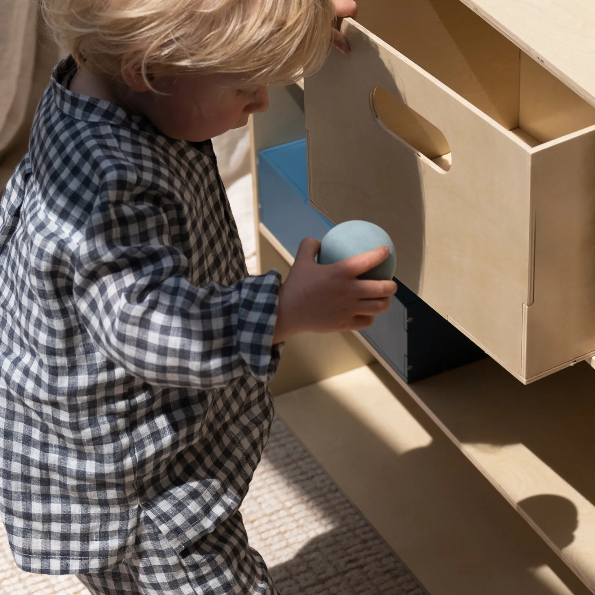 Kiddo Box storage box, Birch Nofred