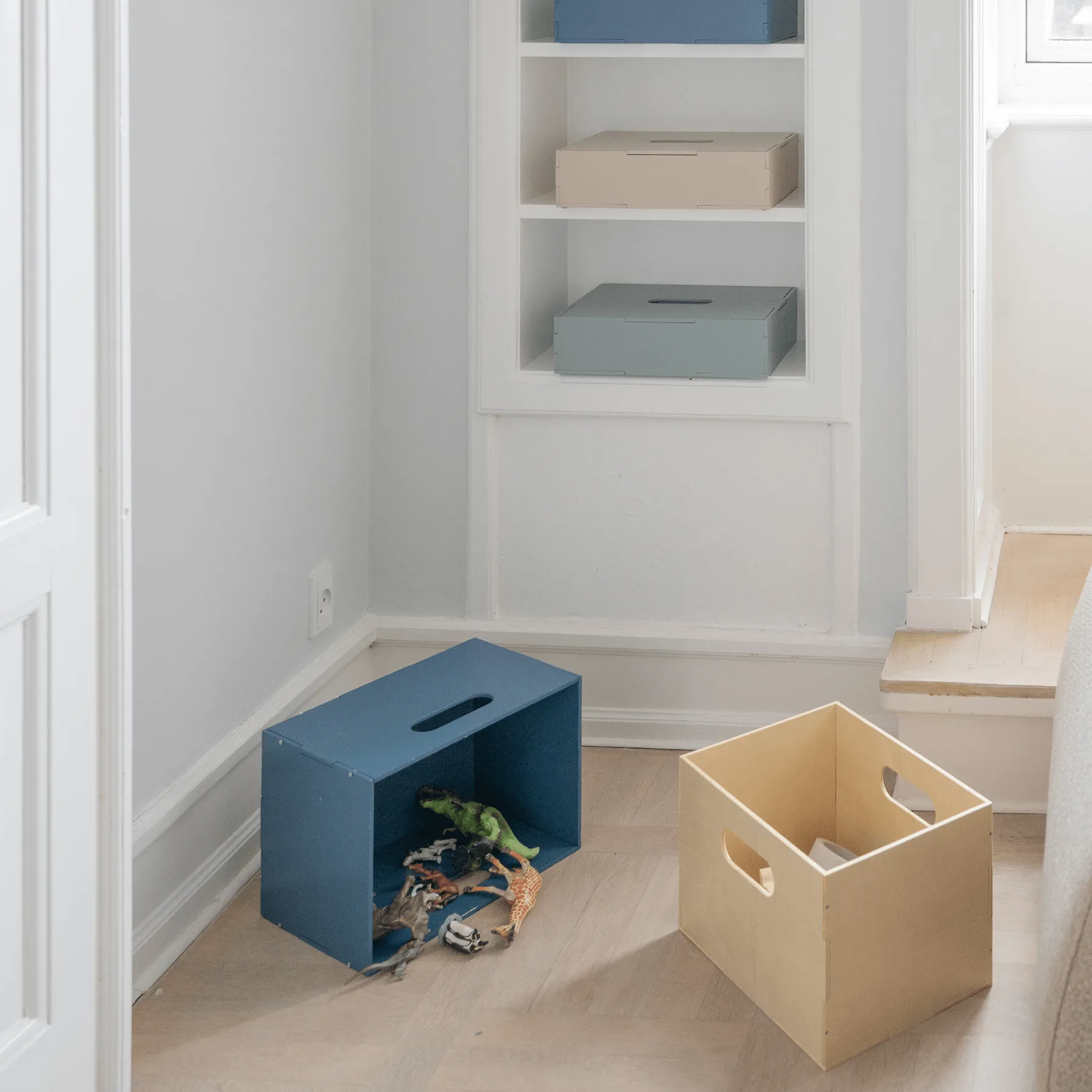 Kiddo Box storage box, Blue Nofred