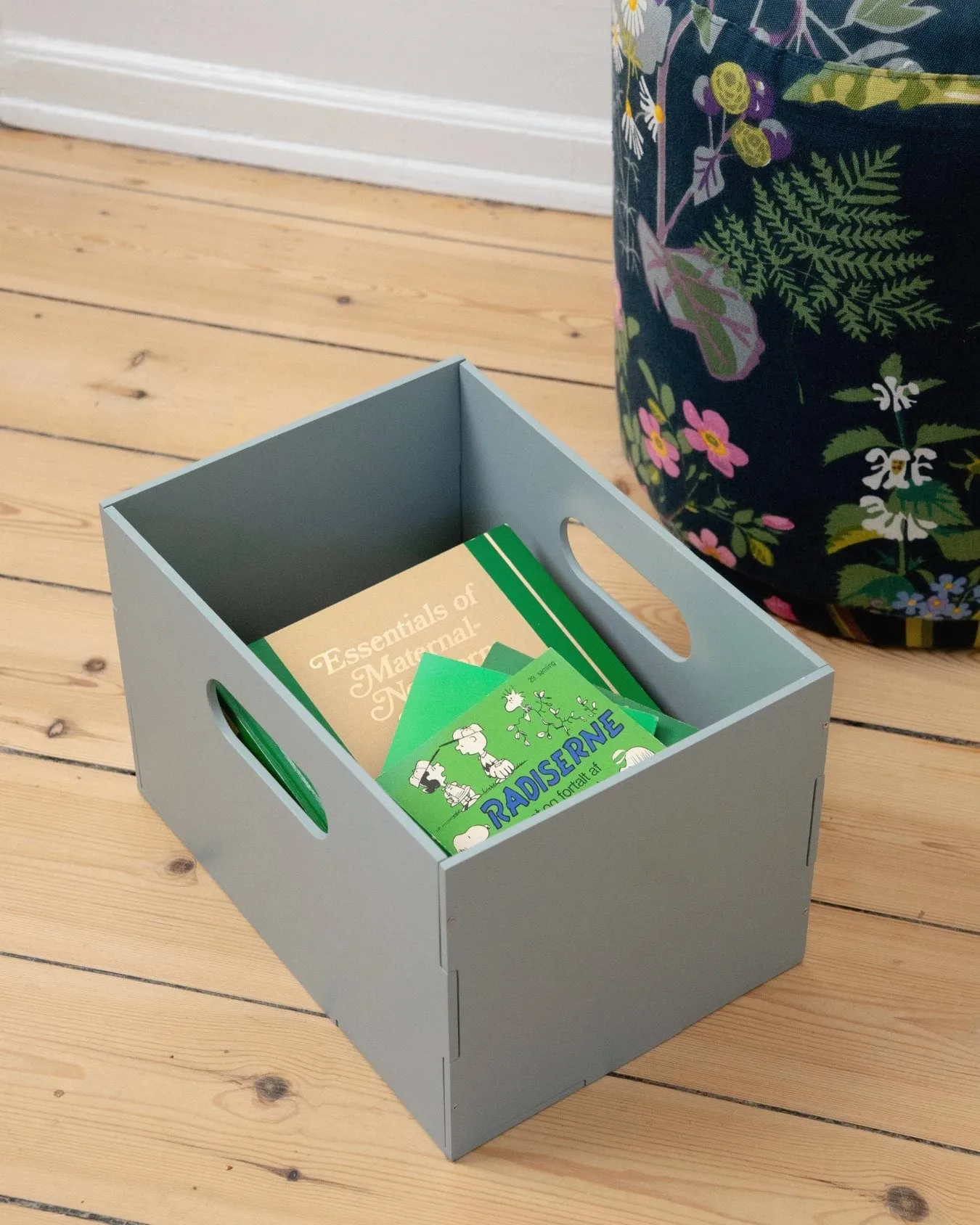 Kiddo Box storage box, Olive green Nofred