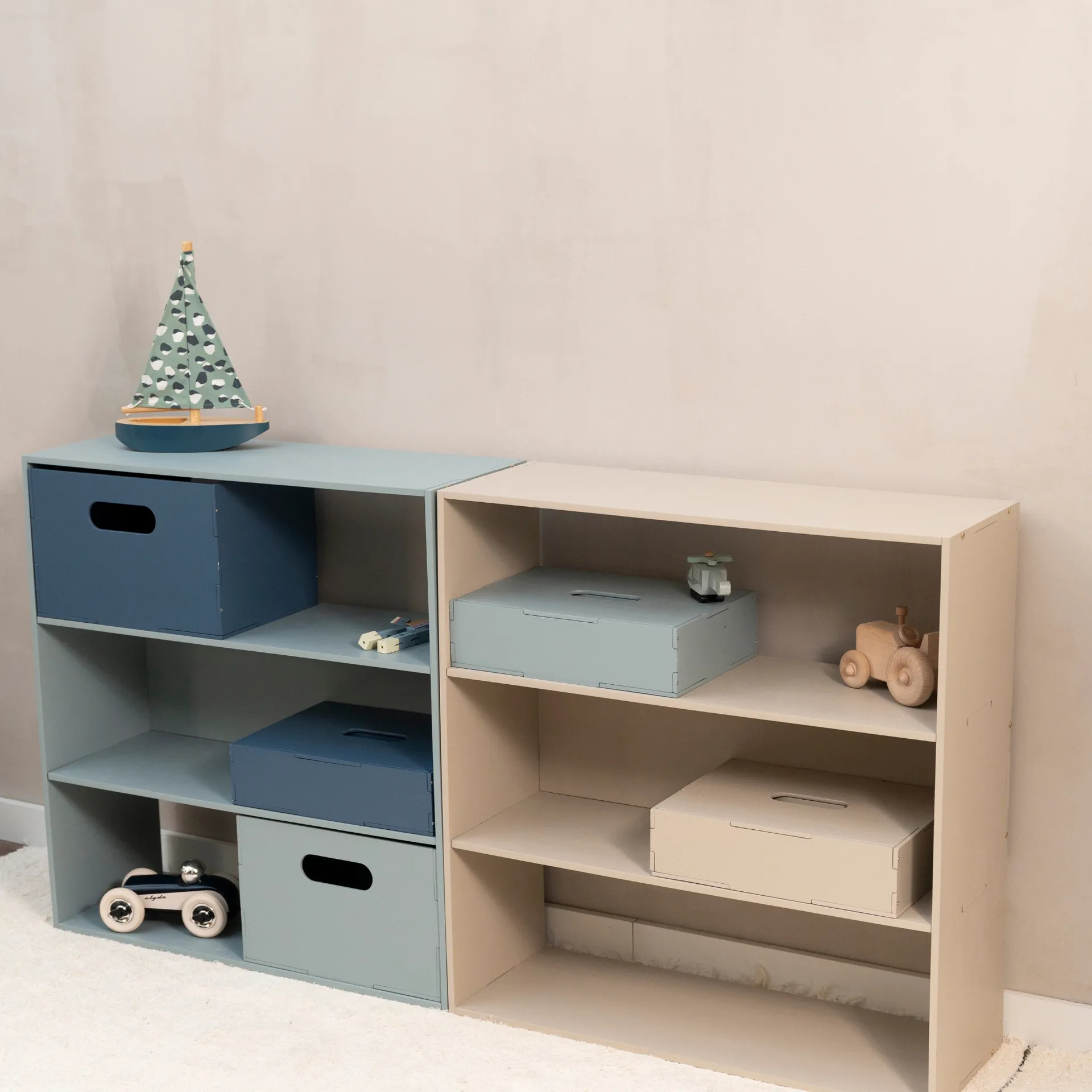 Kiddo Shelving children's shelf, Beige Nofred