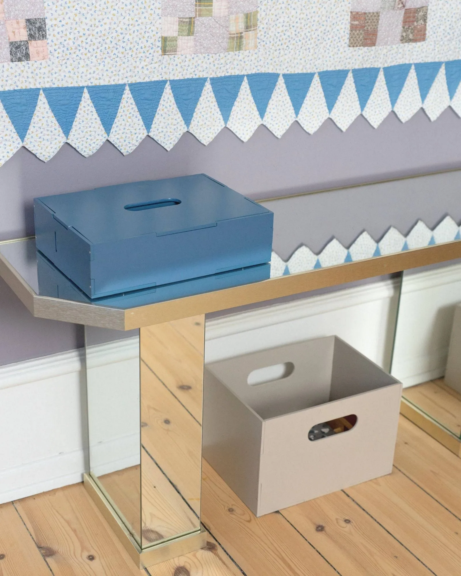 Kiddo Tool Box storage box, Blue Nofred