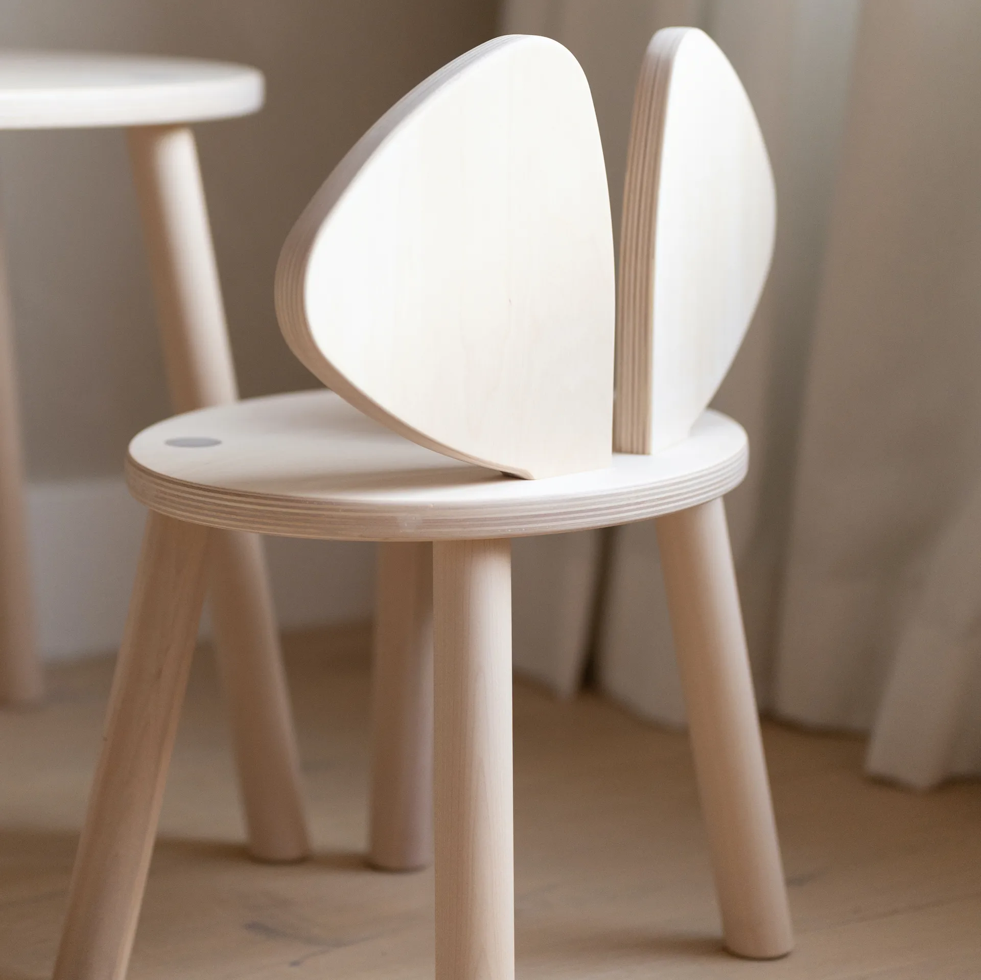 Mouse Chair children's chair, Birch Nofred