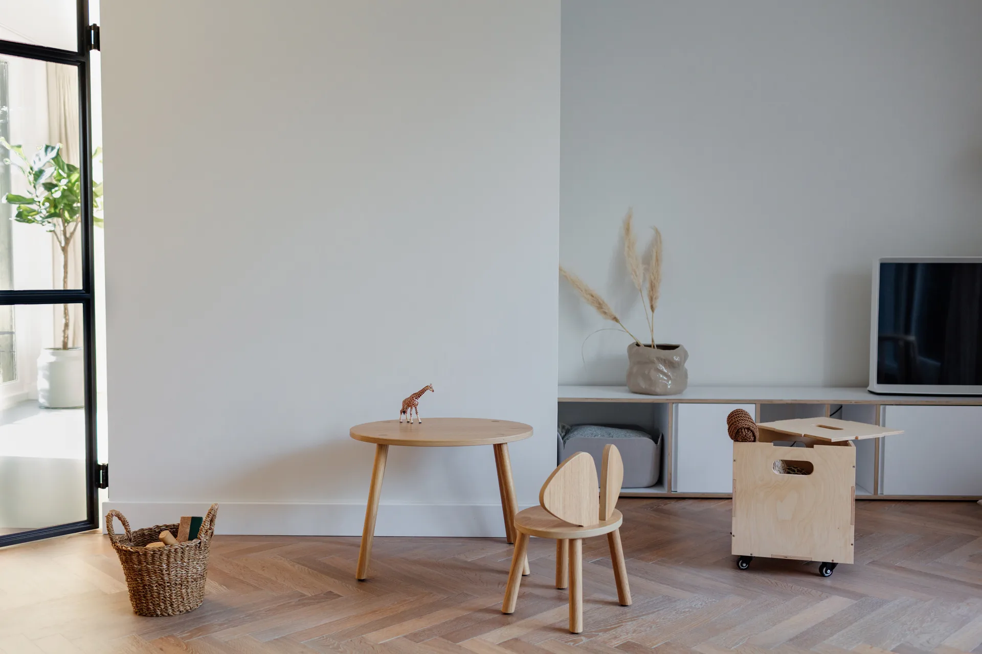 Mouse Chair children's chair, Oak Nofred