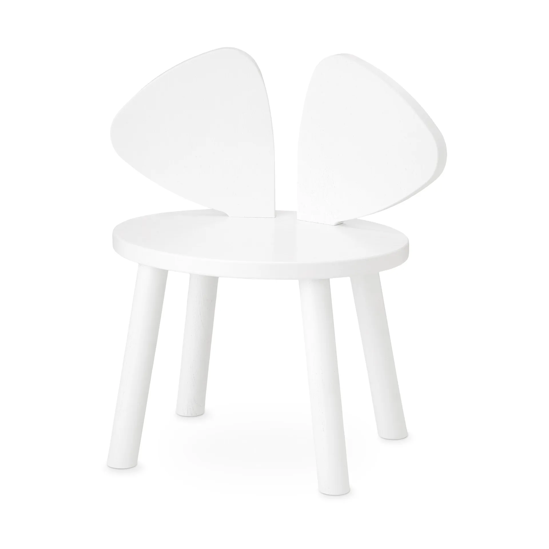 Mouse Chair children's chair, White Nofred