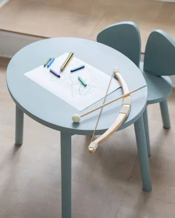 Mouse set children's chair + table - Olive green - Nofred