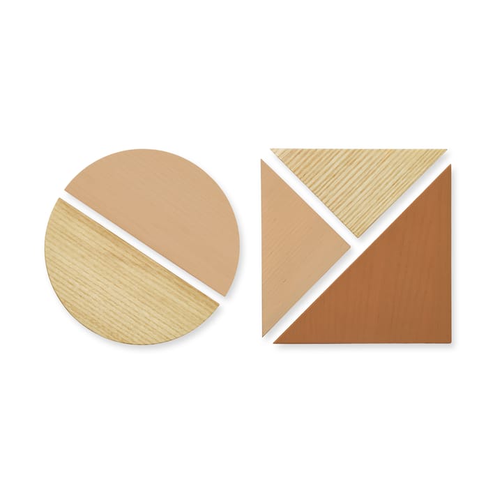 Pin Magnets magnet set 5 pieces - Sand - Nofred