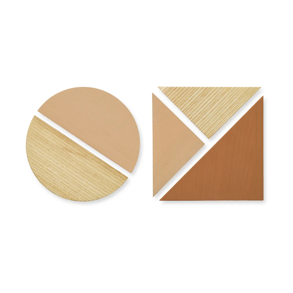 Nofred Pin Magnets magnet set 5 pieces Sand