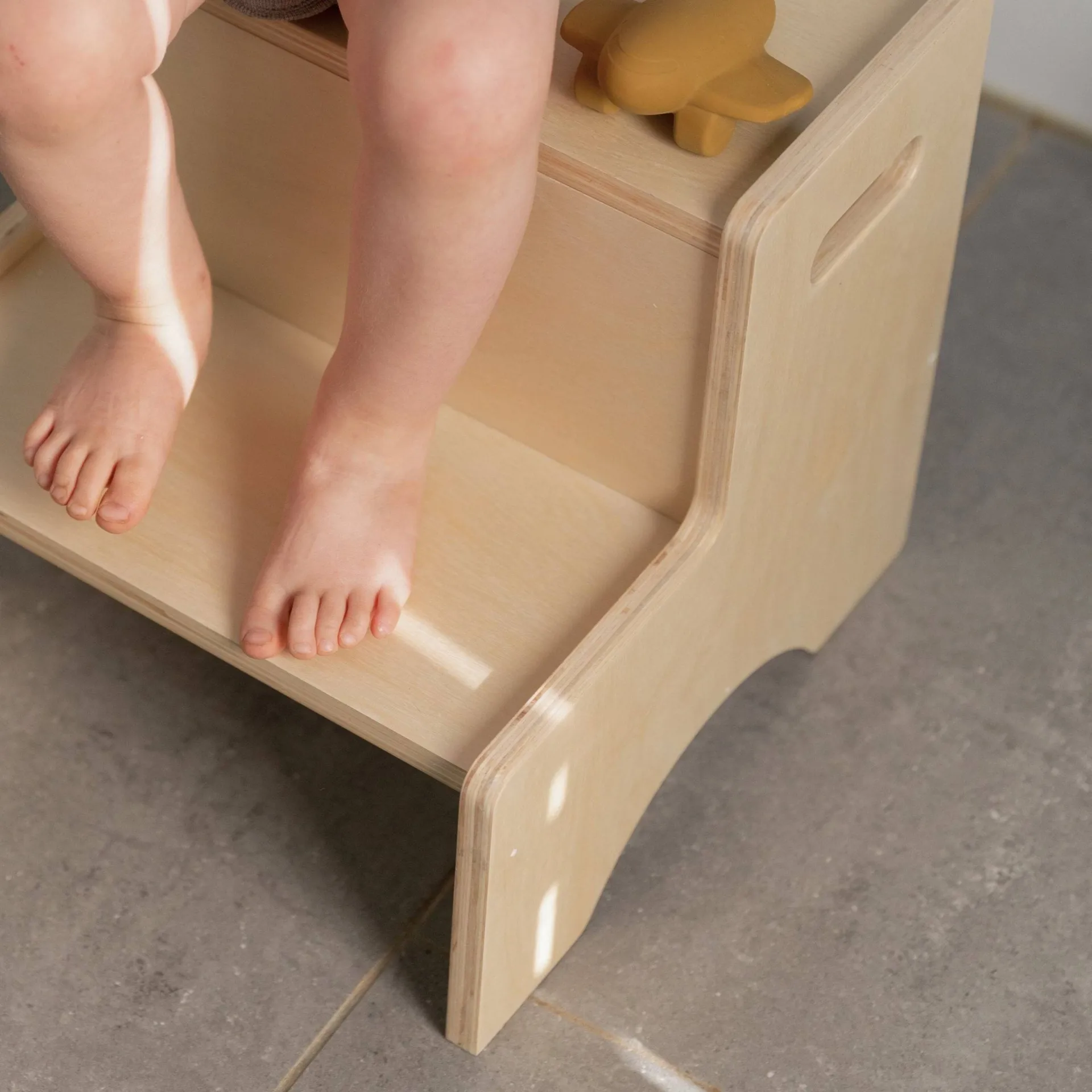 Step Up children's stool, Birch Nofred
