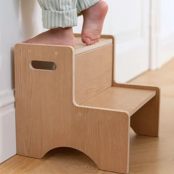 Step Up children's stool - Oak - Nofred