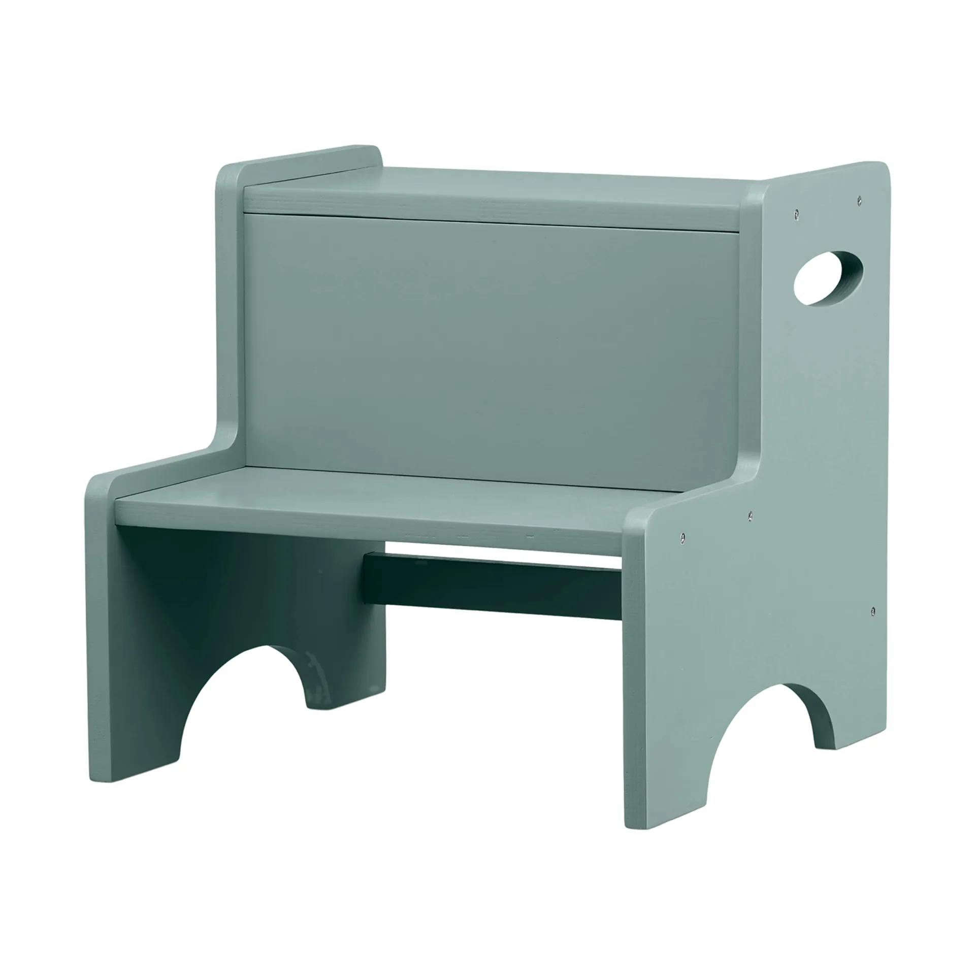 Step Up children's stool, Olive green Nofred