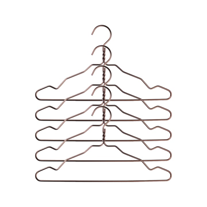 Alu hanger 5-pack - bronze - Nomess Copenhagen