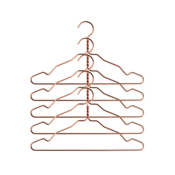 Alu hanger 5-pack - copper - Nomess Copenhagen